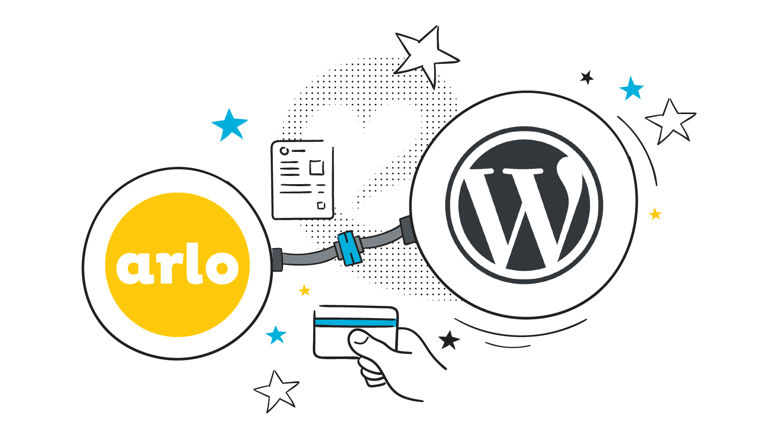 Arlo's WordPress plugin lets you integrate Arlo with your WordPress website.