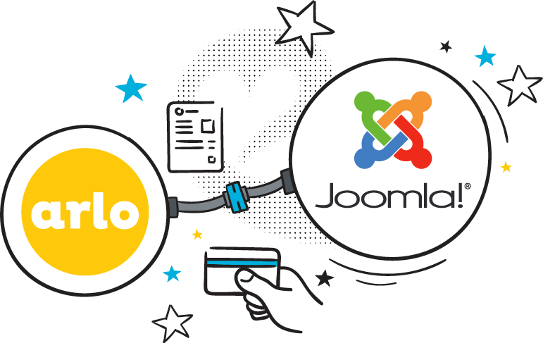 Logo for Joomla website training and event managment addon