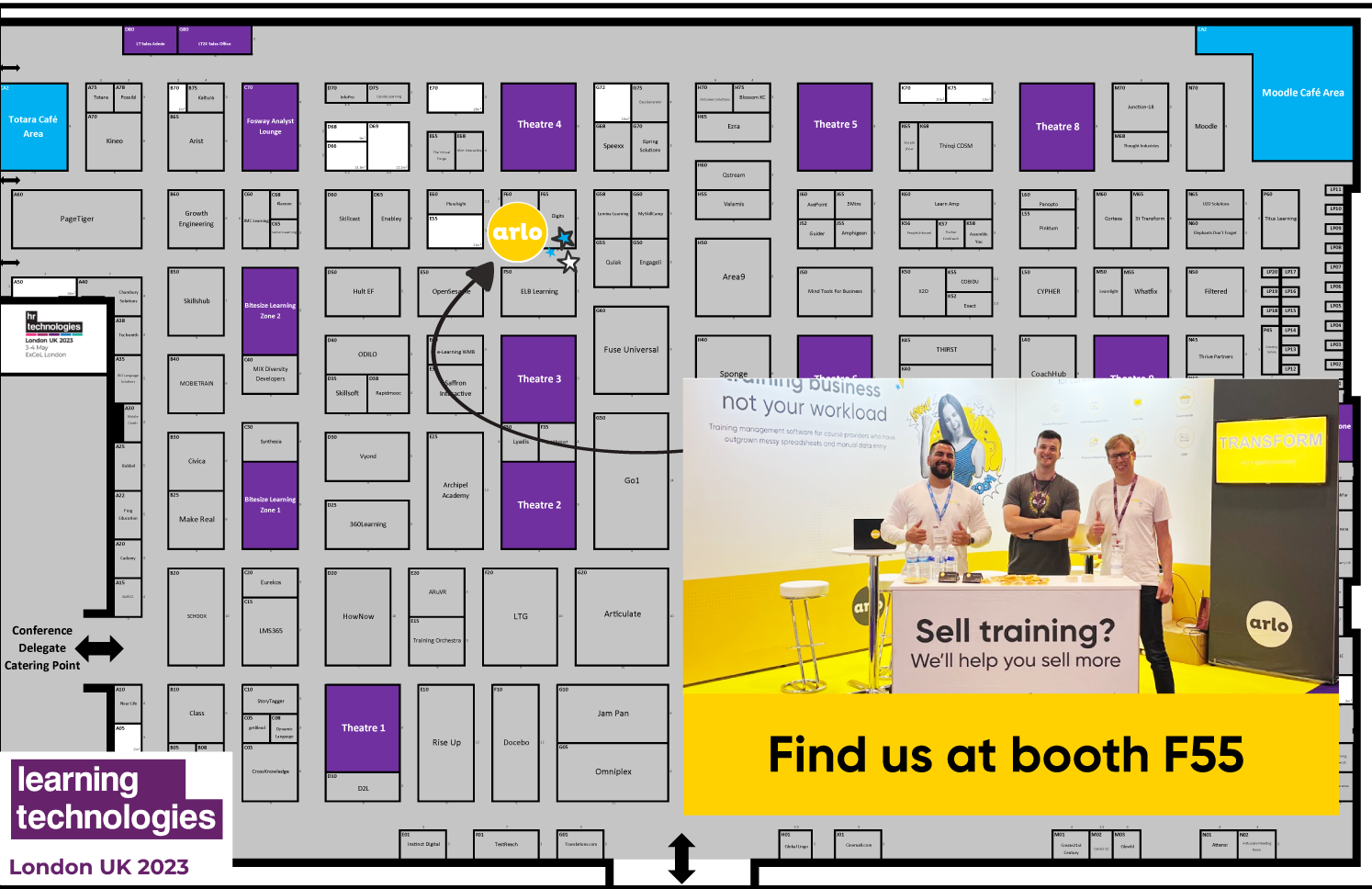 Join the Arlo team at Learning Tech and ATD 2023