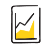 Reporting-icon Reporting tools to make informed decisions with training company software